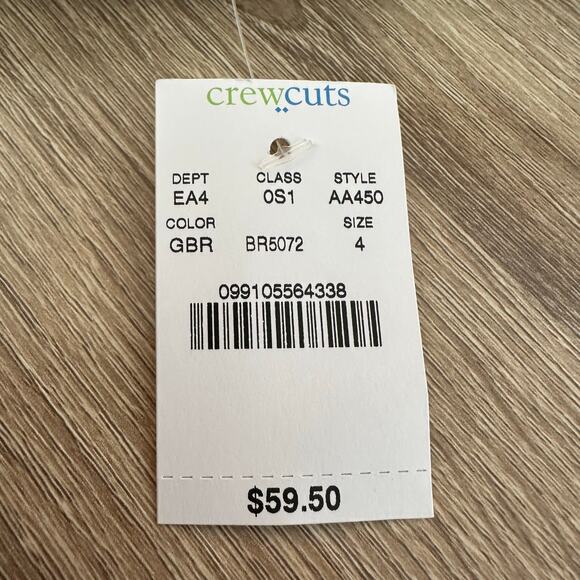 Crewcuts Girls Size 4 Corduroy Skirt Romper Pockets Gold Orange Adjustable New - Picture 7 of 7